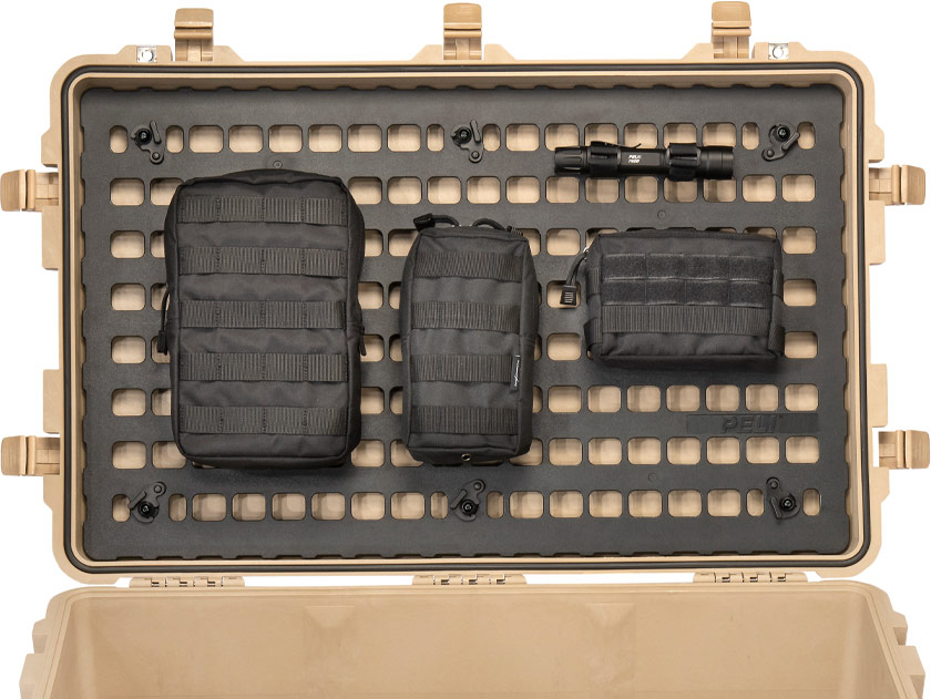 pelican 1650 ez click molle panel organizer