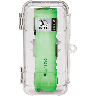 pelican 3310els glow in the dark safety wall flashlight