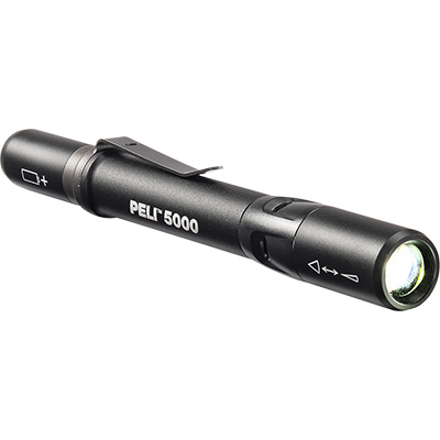 pelican 5000 compact clip on flashlight