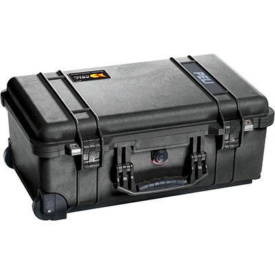 pelican 1510 hard rolling travel carry on case