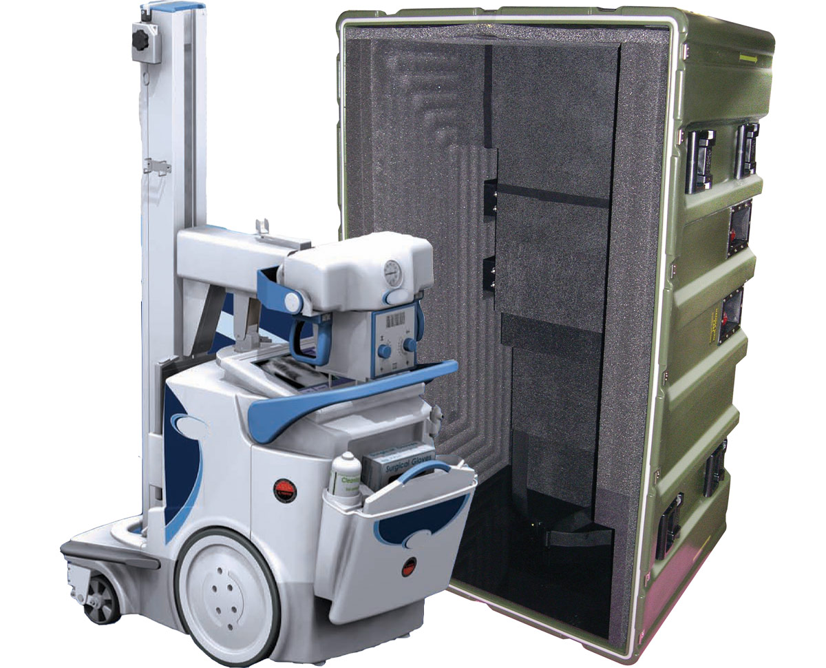 Peli dragon radiography system case