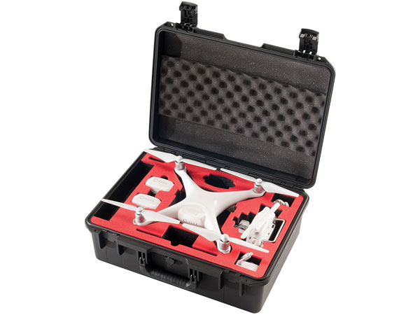 Pelican Custom Drone cases and case foam