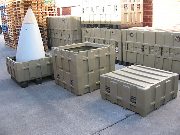 Pelican custom military cases trimcast