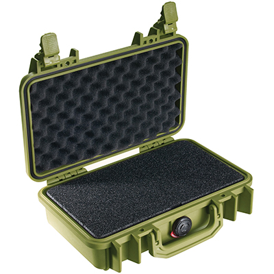 pelican 1170 watertight pistol gun glock case