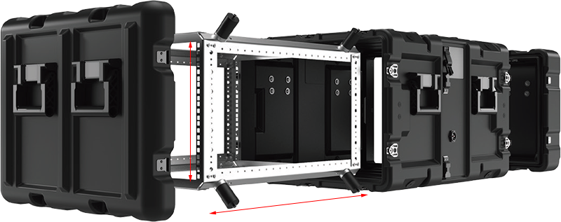 peli configurable rack case